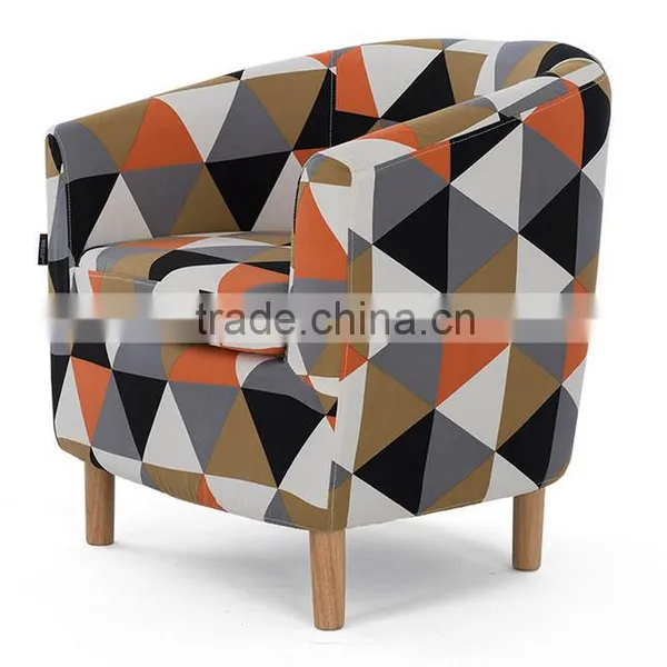 First Touch One Seat Fabric Sofa For Living Room ,Modern Style Coffee Sofa