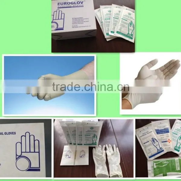 2015 Hot Sell Latex Medical Gloves With CE FDA Manufacture