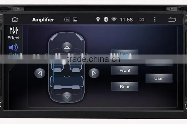 Double Din Car Stereo Quad Core With Android 5.1 WIFI 3G photo-5