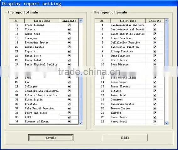 China Supplier 14 Inches Display Quantum Magnetic Body Analyzer photo-5