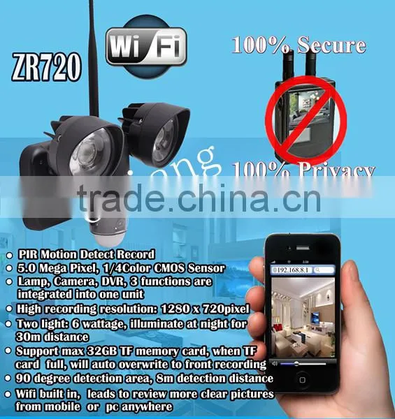 Wireless Electronic Surveillance Equipment Small Wifi ip Camera photo-3