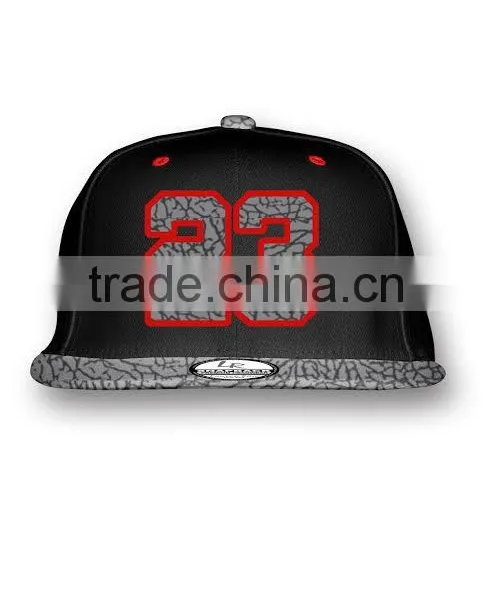 ACRYLIC Print and Embroideryall Size Flat Cap photo-5