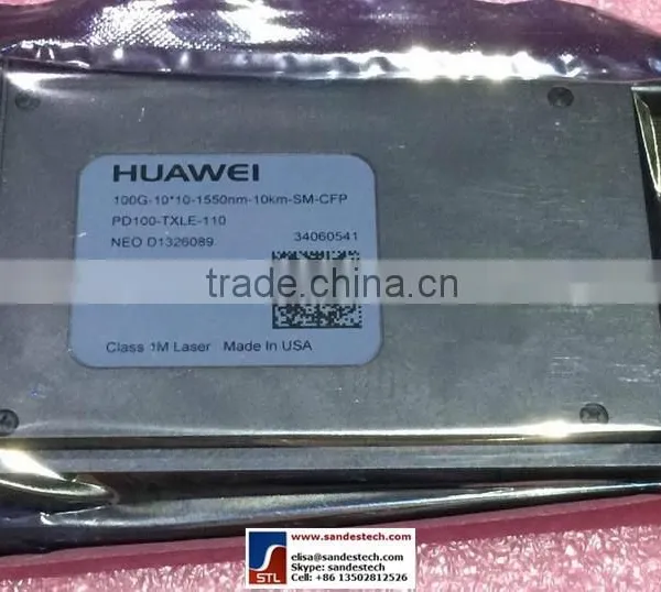 Huawei PD100-TXLE-110 PD100-TXLED-111 34060541 34060667 100G-10*10-1550NM-10KM-SM-CFP CFP Optical Transceiver photo-3