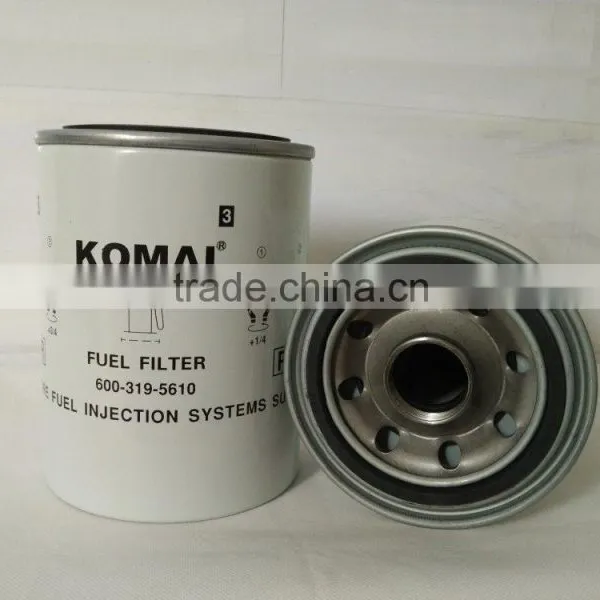 Hot sell diesel engine parts excavator filter fuel filter 600-319-5610