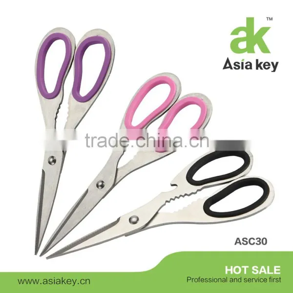 2/3/8 Inches Black PP Material Handle Multi-purpose Scissors For Embroidery, Sewing, Craft, Art Work photo-6