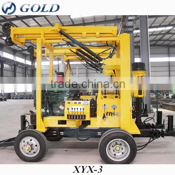 Factory Cheap Selling Trailer Mounted Water Well Drilling Rig photo-2