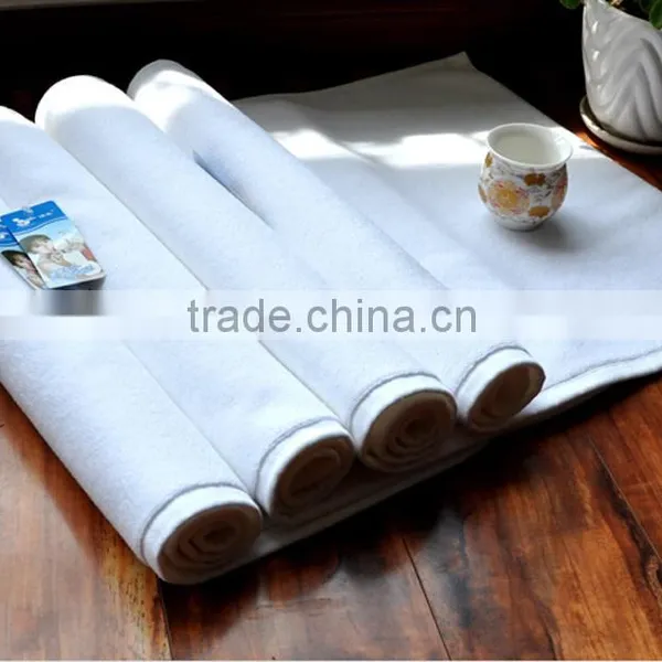 Rectangle Thickness Cotton Fabric Hotel Used White Custom Bath Mat photo-5