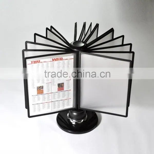 A4 Half Moon Handling Display Reference Rack 20 Pockets Display Reference Rack photo-2