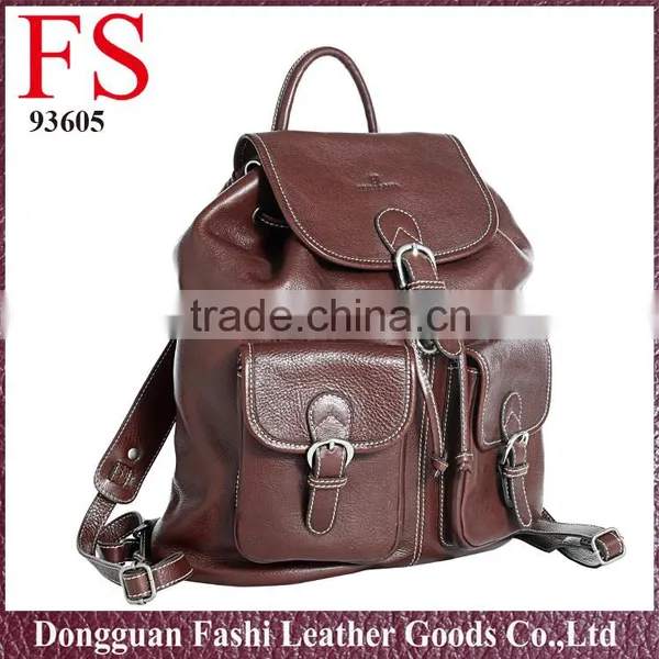 Lady Holiday Trendy Hot Water Proof Leather Backpacks photo-2