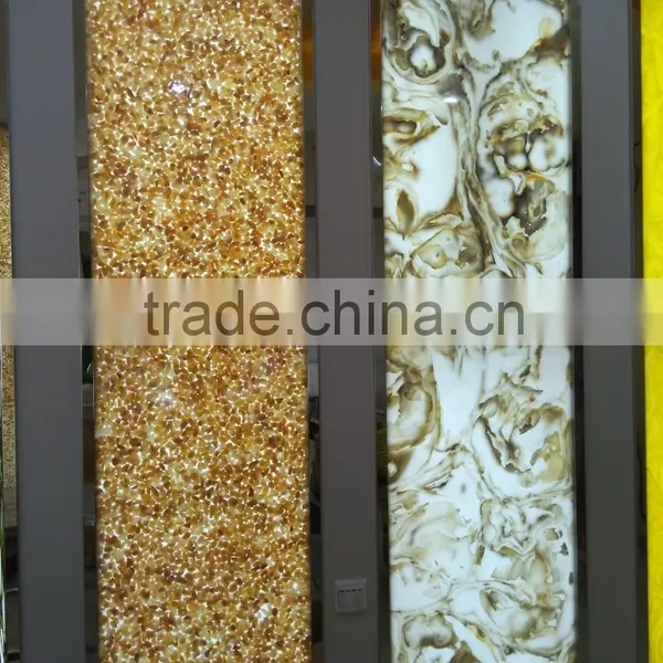 Polished Artificial Pebble Stone Panel, Hotel Stone Furniture photo-6