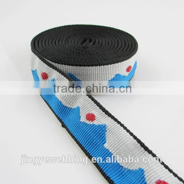 Xinjingye Plain Weave Hollow pp Webbing Jacquard Technics and Webbing Product