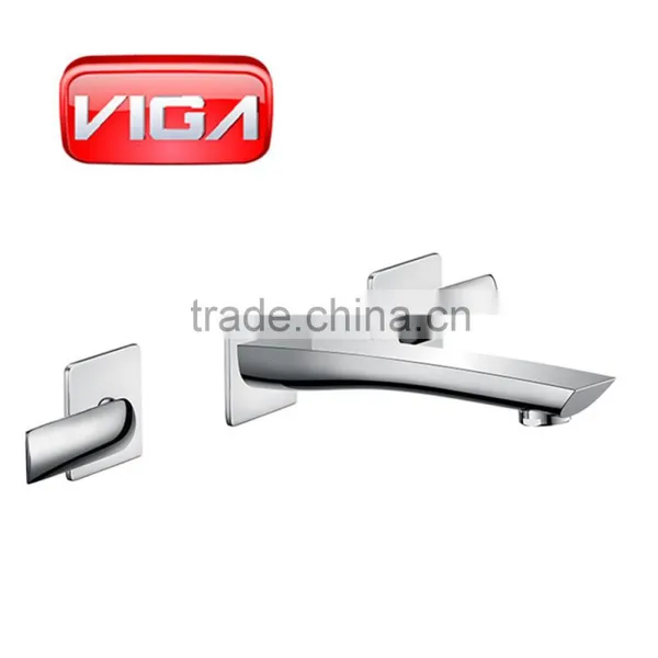 Bathroom Concealed Shower Mixer White and Chrome photo-6