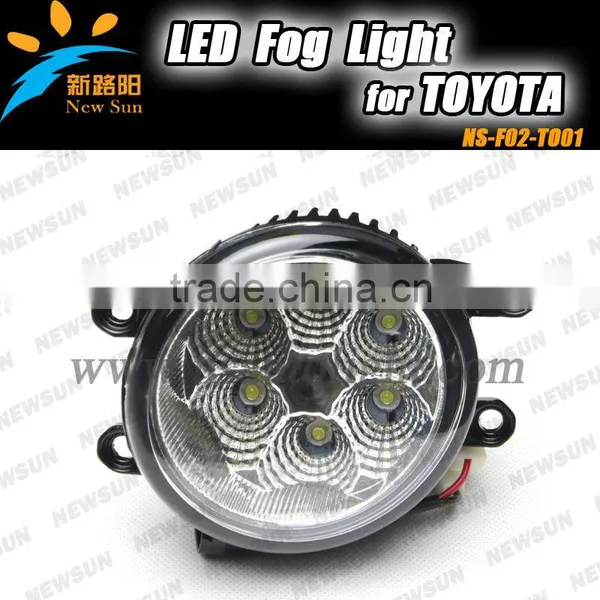 2014 New Items for Toyota 2 Pcs 12V High Quality 36W LED Fog Lights100% Waterproof DRL Car Daytime Running Light