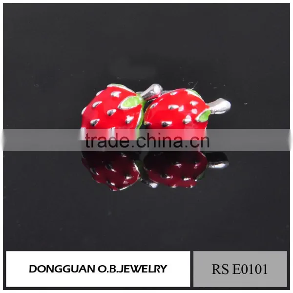 Wholesale European Style Free Shipping Silver Stud Earrings photo-5