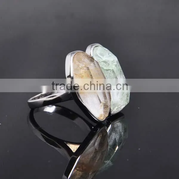 New Design Ladies Finger Ring/semi-precious Stone Ring Designs Jewelry for Men photo-3