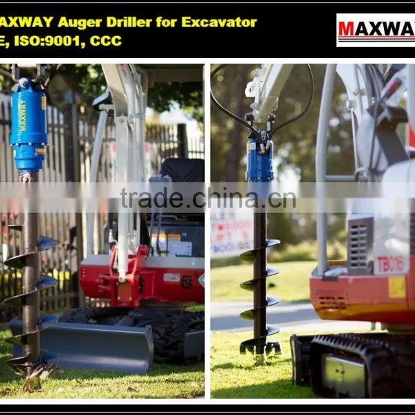 New Product ~ Excavator Auger Drilling Machine Earth Drill Attachment , CE / ISO photo-2