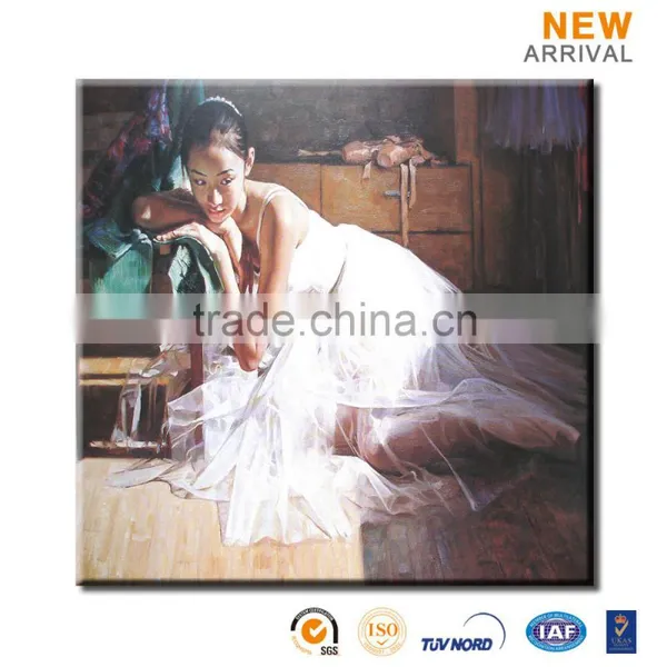 Chinese Famous Modern Ballet Dancer Painting