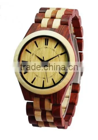 New Model Eco-friendly Wooden Watch Wrist Watches With Custom Logo photo-2