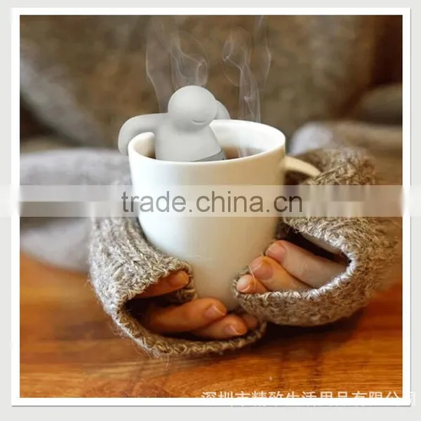 Cute Practical Teapot Cute Mr Tea Infuser Tea Strainer Coffee & Tea Sets photo-2