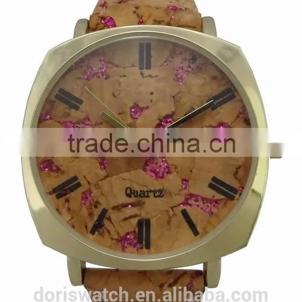 Natural Wooden Watch With High Quality And Fast Delivery Time,Custom Logo Watch pu Leather Strap photo-4