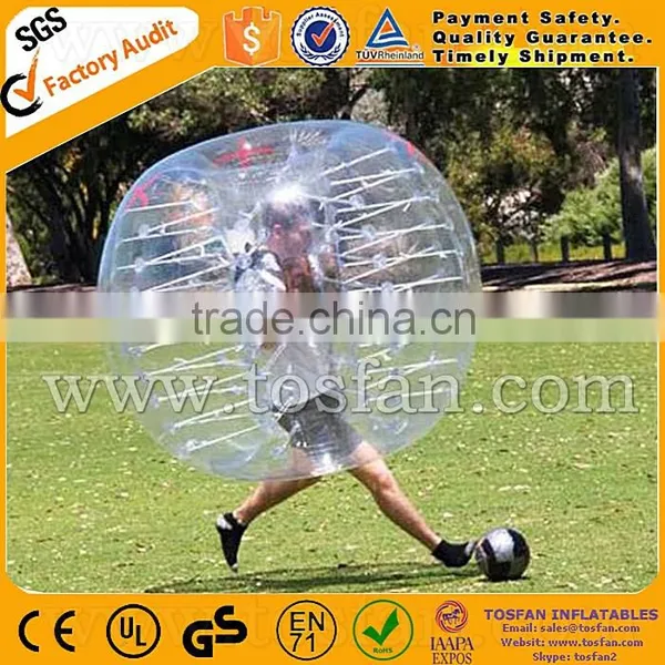 Kids Bubble Football Human Inflatable Bumper Bubble Ball TB167 photo-6