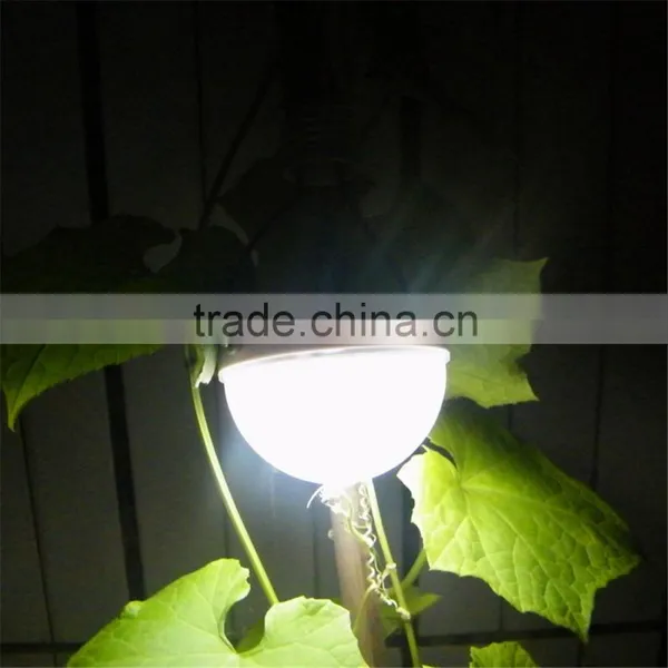 2016 Hot Sale Waterproof LED Solar 7 Led Bulds 3W 2V/100mA Portable Solar Powered Camping Lantern Lamp Outdoor New Arrive photo-2