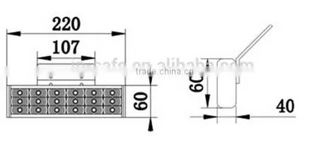 The Third Generation High Quality 12V-24V Police Led Dash Warning Light photo-4