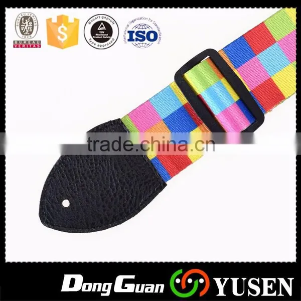 High Quality Colorful Pattern Guitar Strap for Sale photo-5