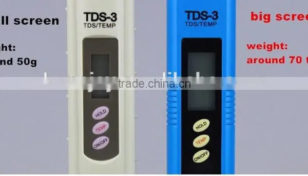 2016 New Bigger LCD Screen Tds Meter Digital TDS-3 photo-2