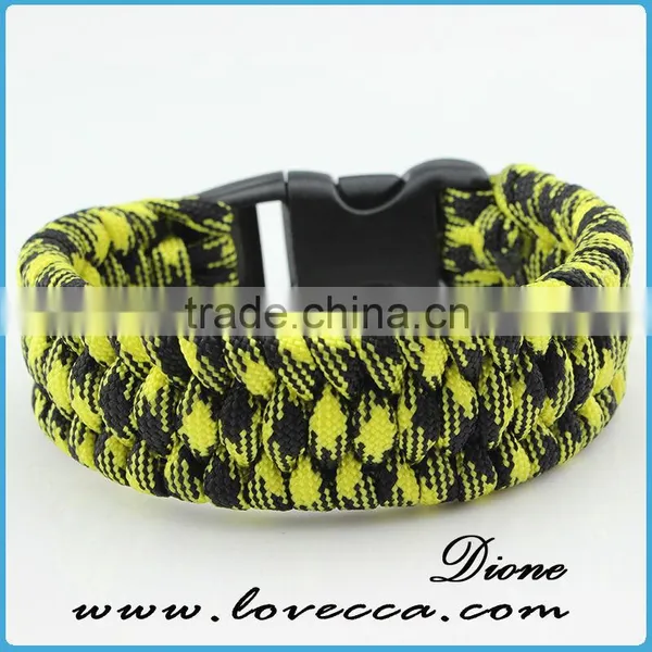 Military Colors Cheap Survival Bracelets Cross Paracord Outdoor Bracelets photo-5