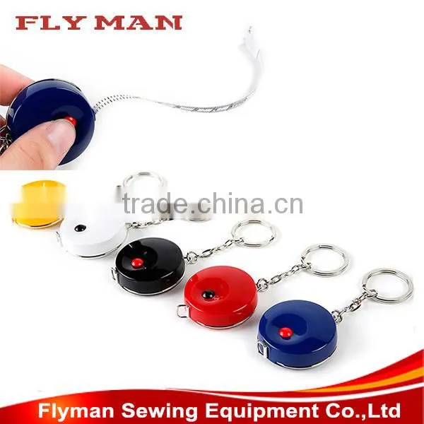 Tailor Ruler Promotional Brand Sewing Mini Measuring Tape With Keychain photo-3