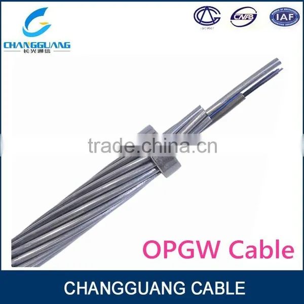 High Quality Hot Sales Optical Fiber Composite Overhead Ground Wire OPGW Cabling photo-5