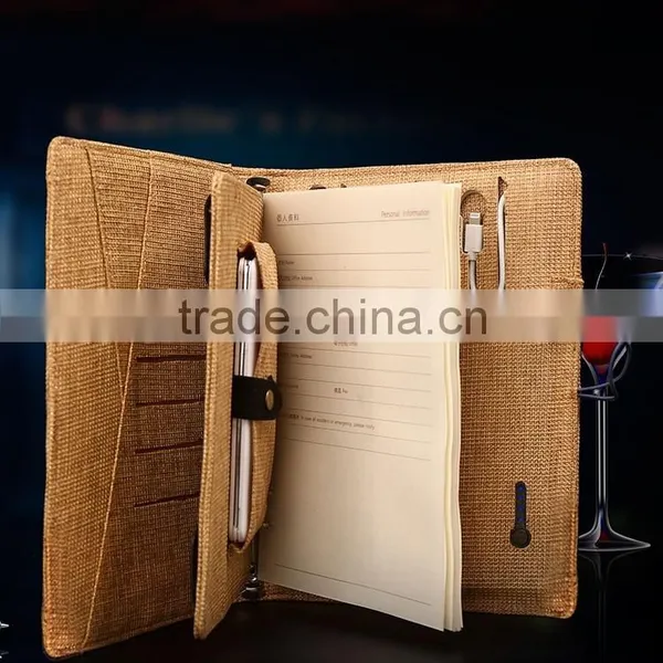 Plaro 2016 New Gift Notebook With Mini Pen Holder Notebook photo-3