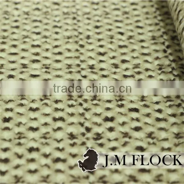 China Textile Furniture Upholstery Print Flock Flocking Manufacturer photo-3