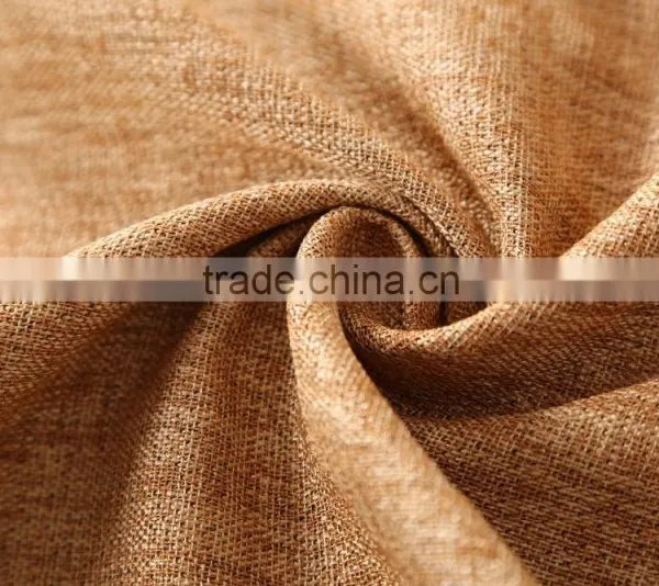 Linen Plain Dyed Fabric Curtain Panel photo-5