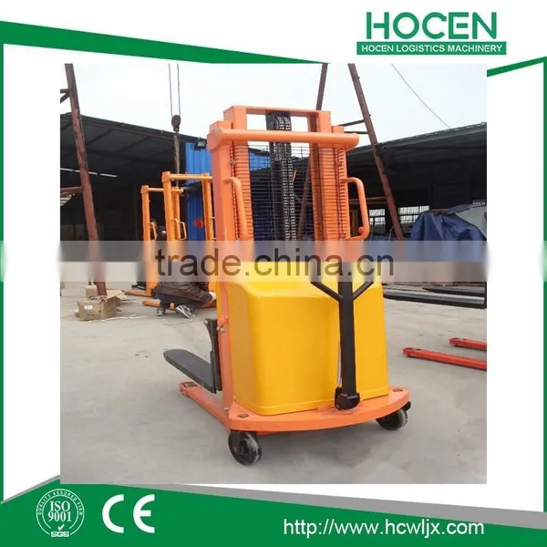Manual Hand Stacker Electric Forklift, Semi Electric Stacker photo-5