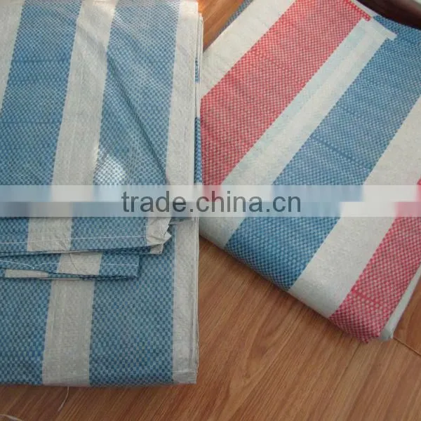 Multi-Color Polyethylene Tarpaulin / Bi-Color Poly Tarps for Vagetable,fruit,cargo Cover
