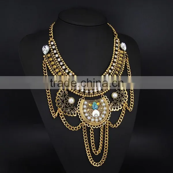 New 2015 Alloy Necklace Ladies Jewellery Bijouterie photo-3