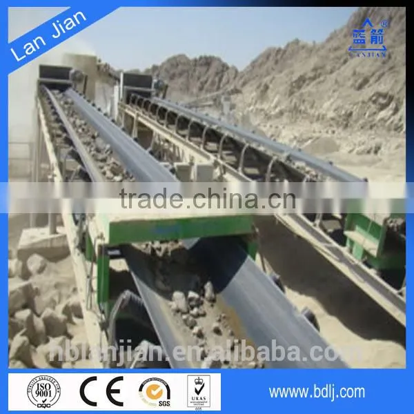 Conveyor Belt for Continuous Ship Unloaders and Shiploading of Bulk Materials