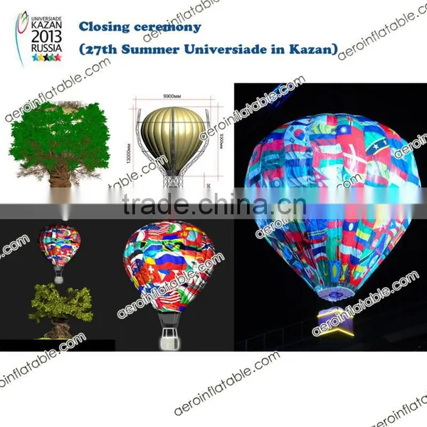 2013 27th Summer Universiade in Kazan Inflatable Hot-air Balloon