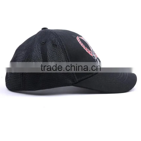 Fashion Design Custom All 6 Panels Mesh Baseball Caps photo-5