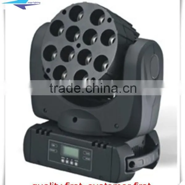 (16pcs) China Moving Head Wholesale Price 12x10 Beam Moving Head Led Mini Beam Wash Moving Head