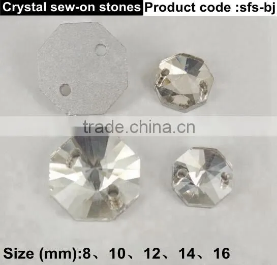 Sew-on Rhinestones ,hot Fix Crystal Stones, Rhinestones for Dresses photo-2
