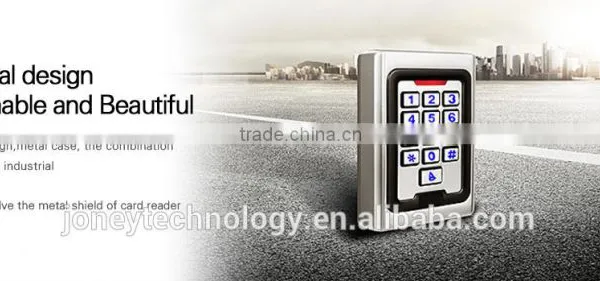 2016 Hot Digital Metal Housing Vandal-proof and Keypad With Backlit photo-3