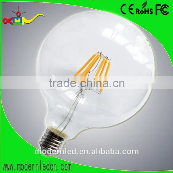 360 Degree G125 LED Filament Bulb G90b 8w photo-5