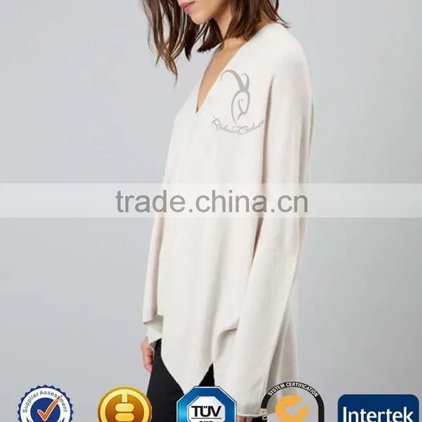 Cashmere Knit V-Neck Sweater