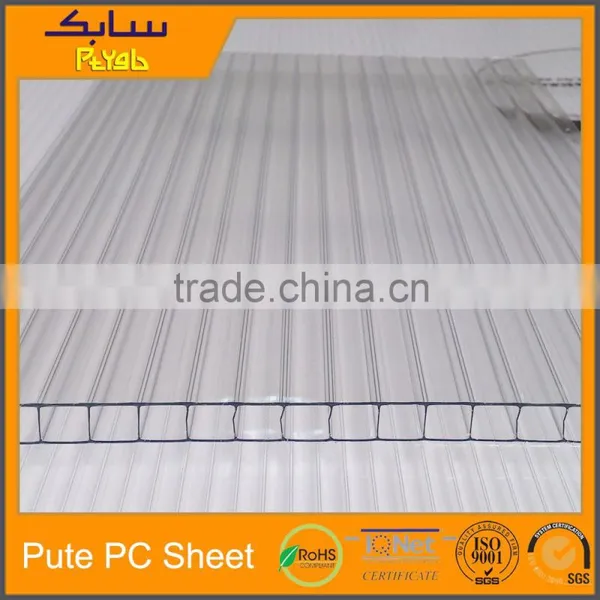 uv Resisting Long Life Span pc Hollow Panel Sun Top Swimming Pool Cover photo-5