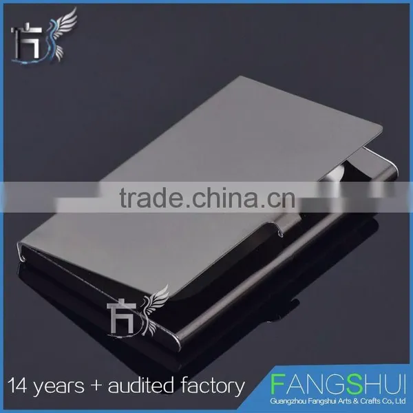 Fast Delivery Stainless Steel Rfid Blocking Credit Card Holder Wallet Cheap Sell photo-4