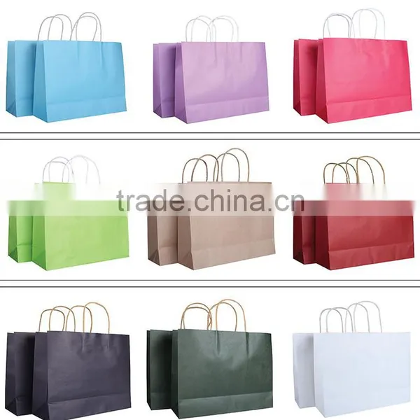 Customized Kraft Shopping Bags /garment Packing Bags photo-2