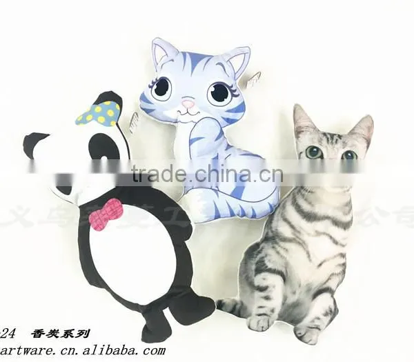 Healthfull Cute Panda Car Freshener , Bamboo Charcoal Deodorizer for Car photo-2
